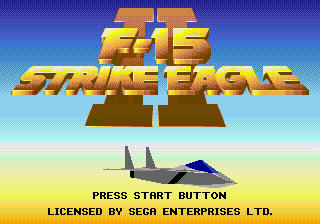 F-15 Strike Eagle II (USA) (Sample)